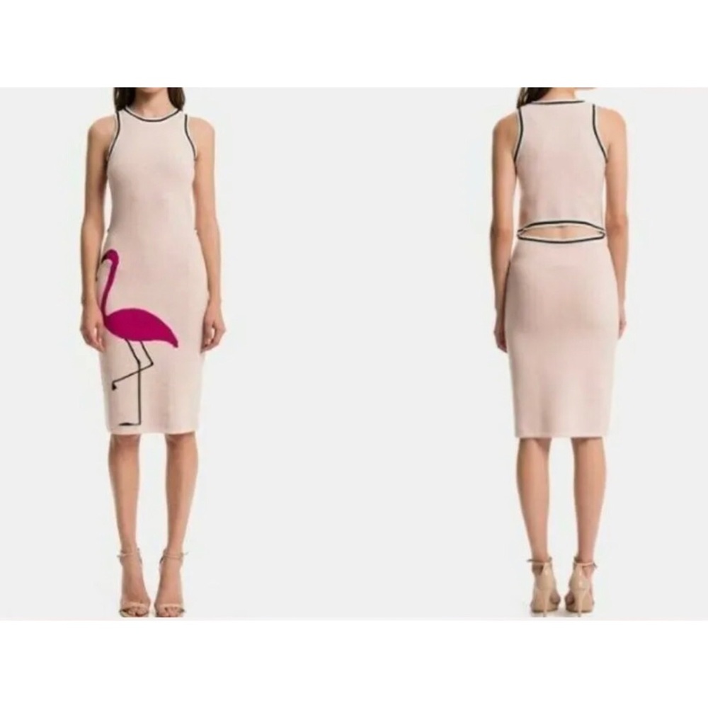 1.State Flamingo Dress